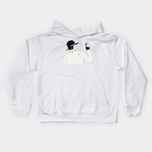 San of Ateez From Crazy Form Kids Hoodie